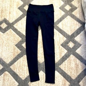 Fabletics ribbed black leggings